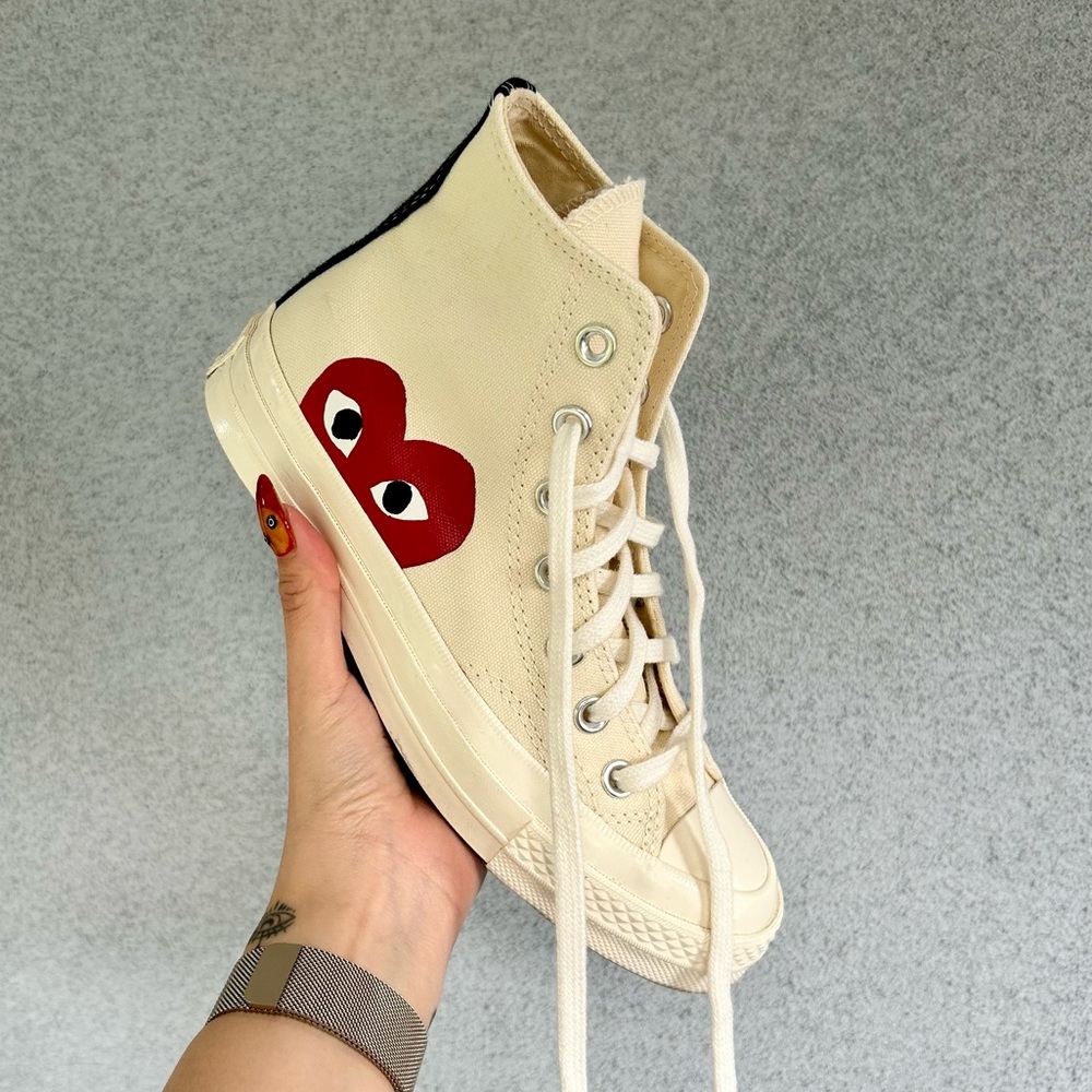 Converse COMME des GARÇON in white
